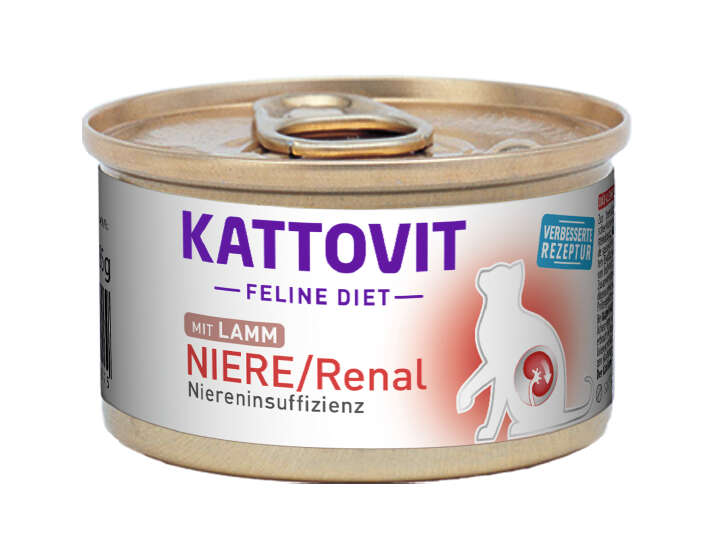 KATTOVIT Katzen-Nassfutter Niere/Renal Lamm